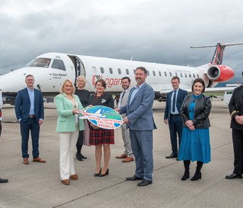 NEW Loganair Heathrow Service Takes off from City of Derry Airport