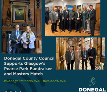 Donegal County Council Supports Glasgow’s Pearse Park Fundraiser and Masters Match